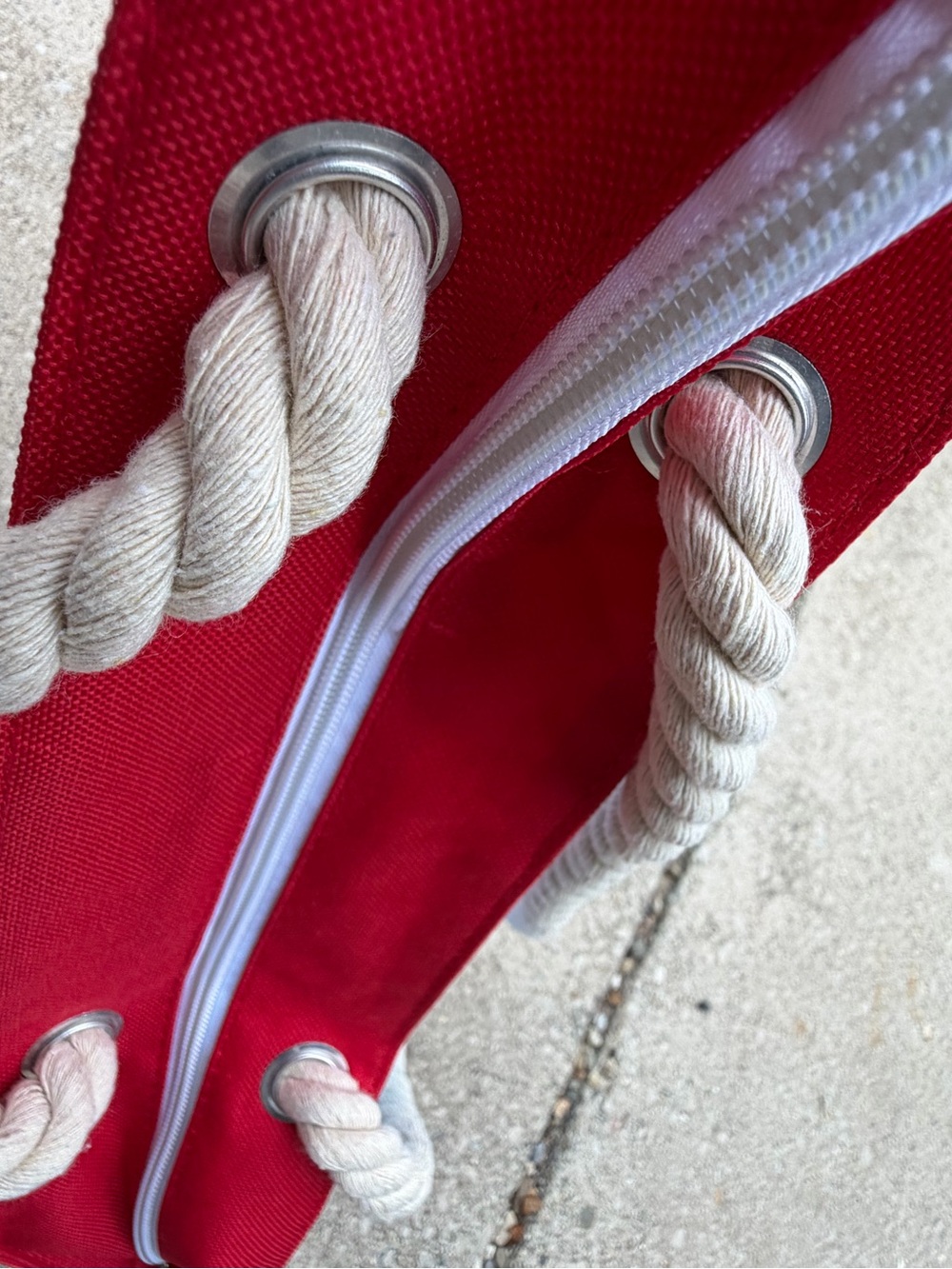 Source Unknown Florida Graphic Rope-Handle Tote in Red, Blue, Yellow - Picture 8 of 10